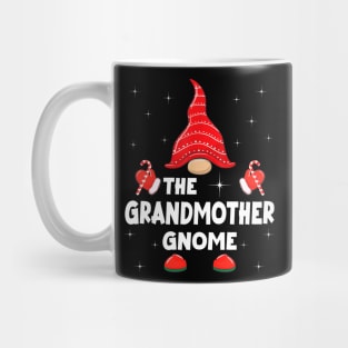 The Grandmother Gnome Matching Family Christmas Pajama Mug